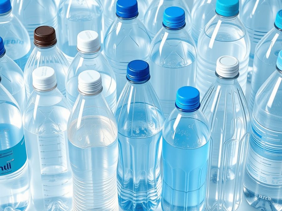 plastic bottles