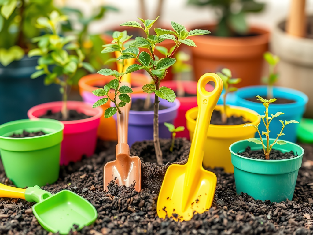 kids gardening tools