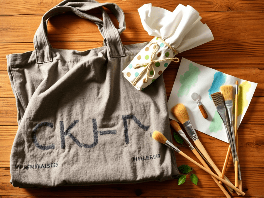 Tote made with t shirts