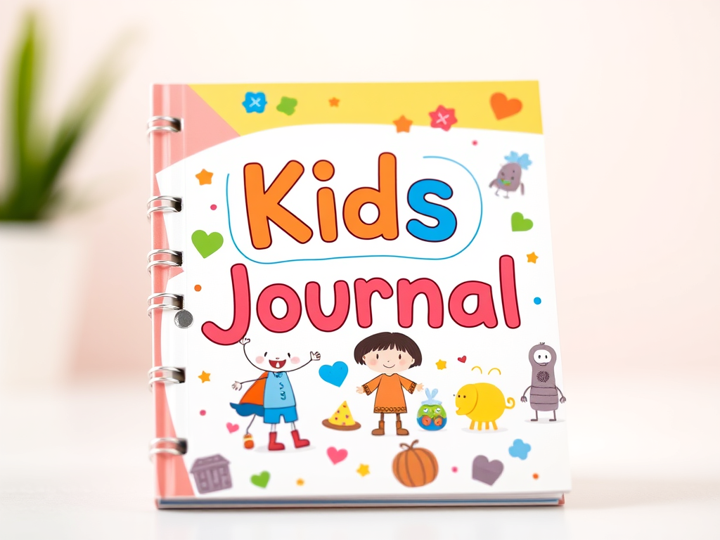 kids green journal