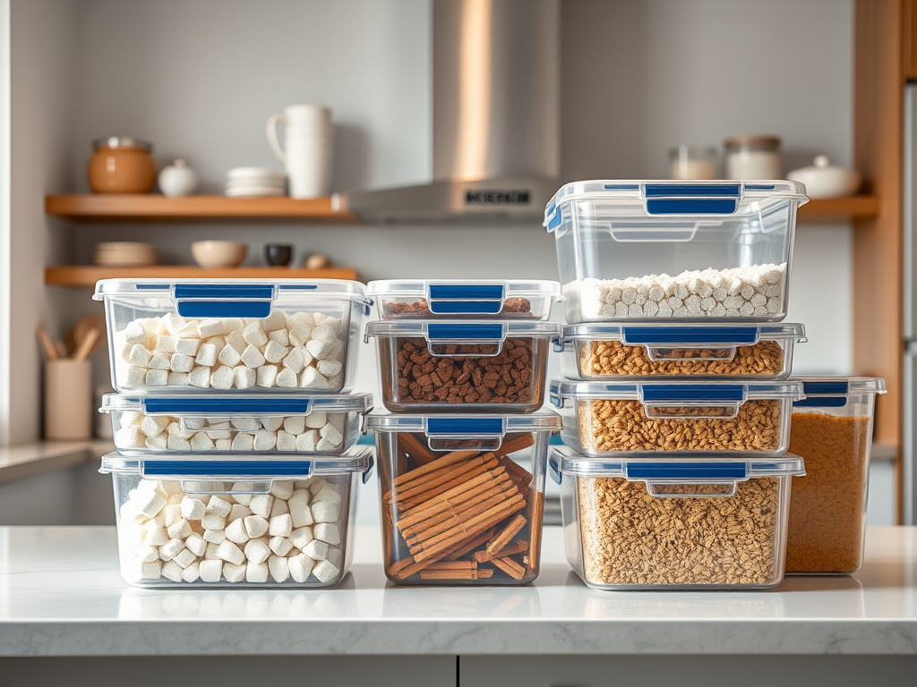 Large airtight containers for bulk buying