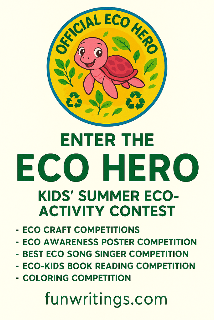 Eco activities for kids summer project