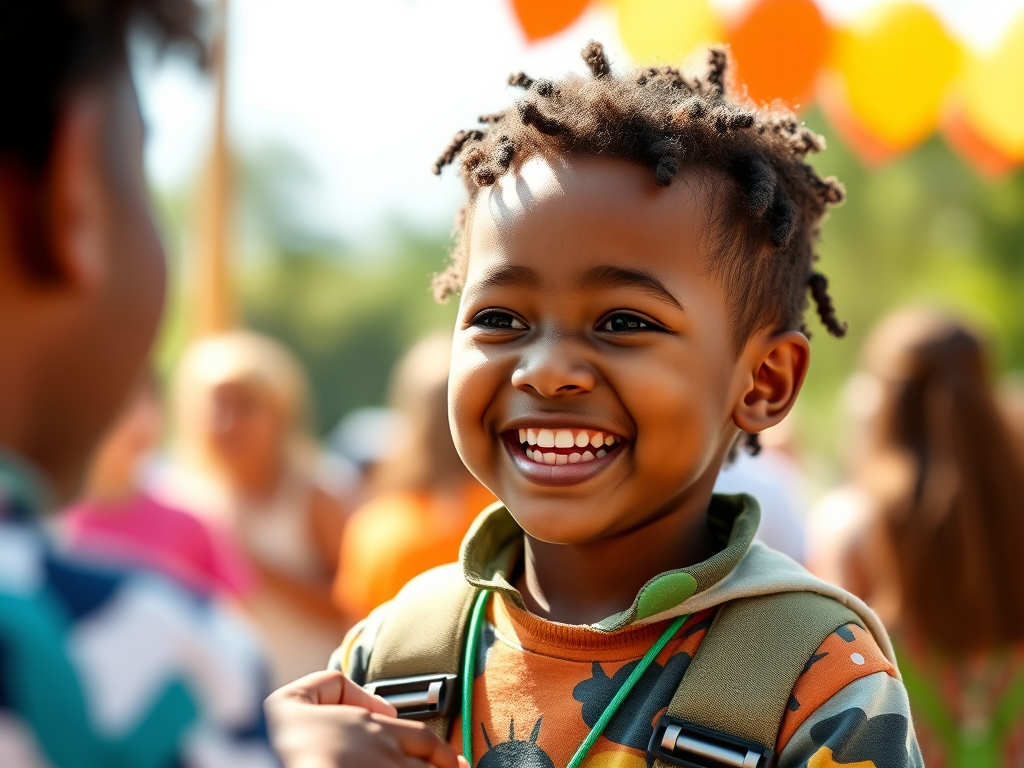 Ecokid getting an award