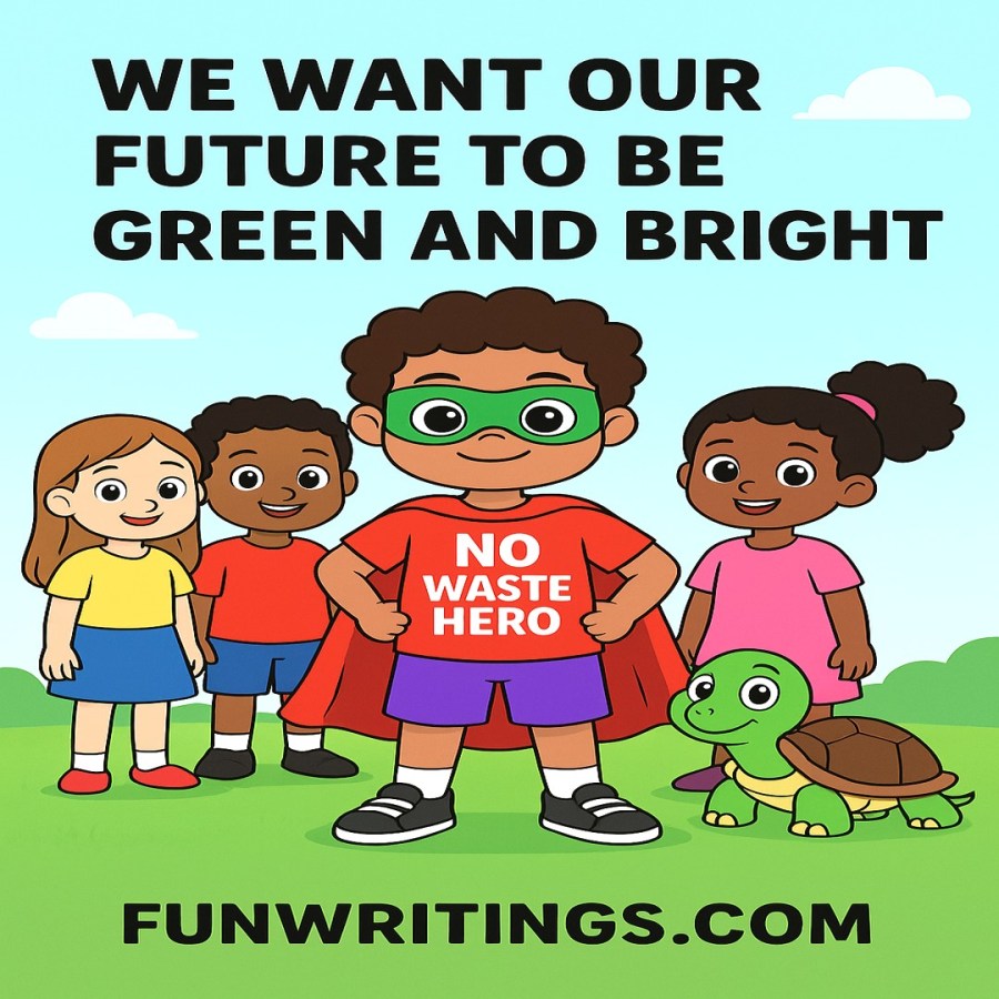 no waste hero and friends