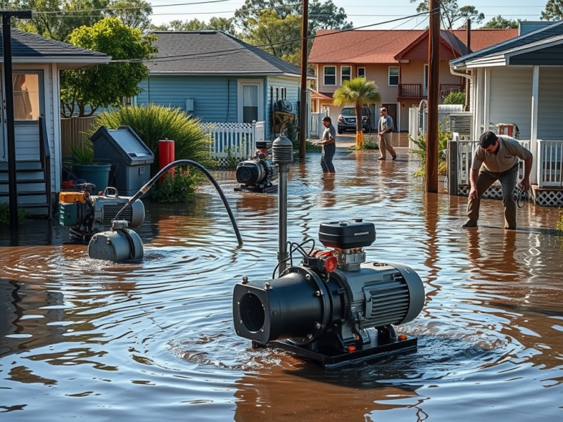 Essential Flood Pumps for Disaster&nbsp;Recovery