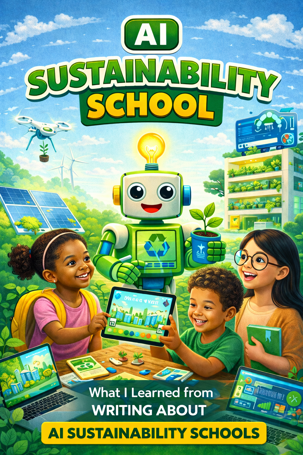 What I Learned from Writing About AI Sustainability Schools