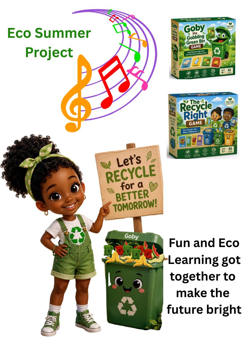 Eco games for recycling and composting