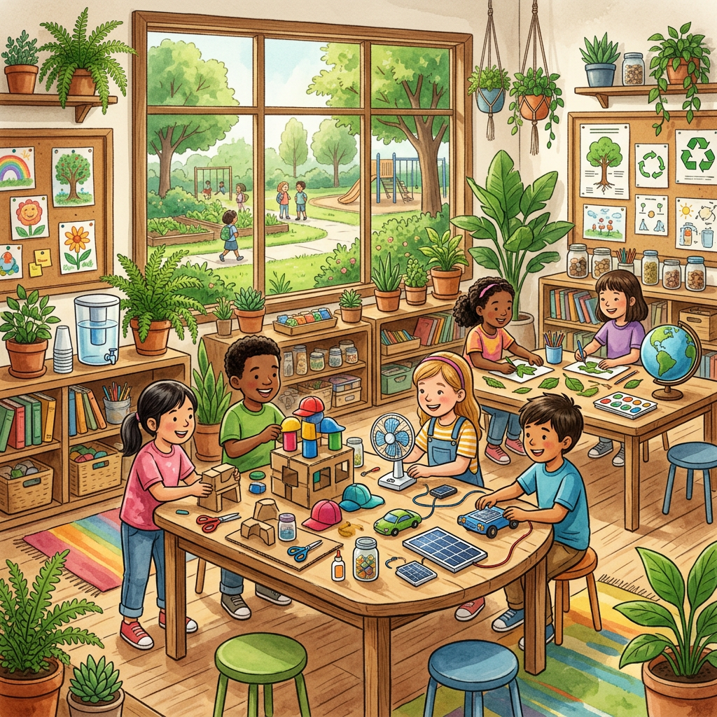 Smart Eco Learning: Digital Sustainability for Children